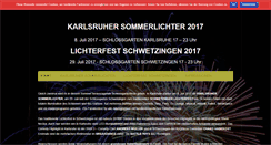 Desktop Screenshot of lichterfest.org